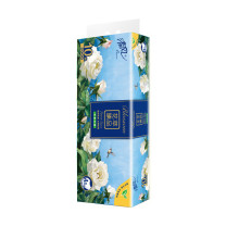 清风 花萃臻品有芯卷筒卫生纸 B20AGHCX 四层 138*108mm 200g/卷 10卷/提 6提/箱