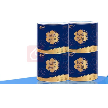 清风 有芯卷筒卫生纸 ZS155 三层 155g/卷 18卷/箱