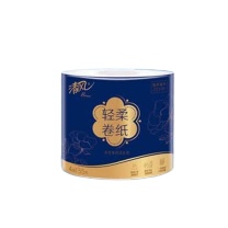 清风 轻柔卷纸 甄选ZS155 4层155g*18卷/箱
