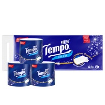 得宝 卷筒卫生纸 T4680 四层 160g/卷 10卷/提 6提/箱