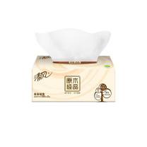 清风 原木纯品盒装面巾纸 63230749 3盒/提 2层180抽