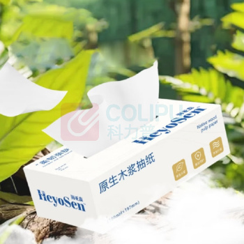 海亚森 HAIYASEN 原生木浆盒装抽纸 M3008 双层 L码 200抽/盒 90盒/箱