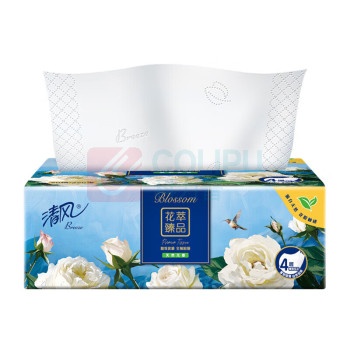 清风 花萃臻品纸巾 AR30SYN 3包/提