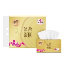 清风 抽纸 BR82S7J 4层100抽/包 64包/箱