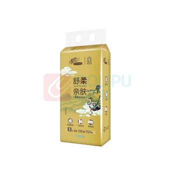 清风 敦煌悬挂式抽纸 BG28ASJIP 4层280抽1提