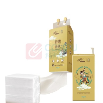 清风 敦煌悬挂式抽纸 BG28ASJIP 4层280抽1提
