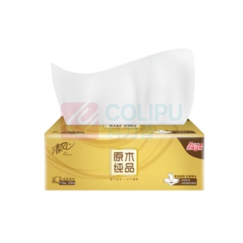 清风 原木金装抽纸 AR41SWQ1 (110抽*24包)/箱