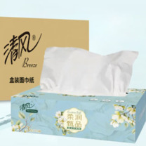 清风 盒装抽纸 A332RYM 三层100抽/盒*3盒/提*12提/箱 长198mm 宽190mm