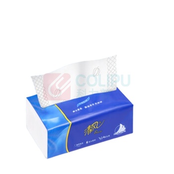 清风 100%原生木浆面巾纸 AR40MLQ 190mmx154mm(4层)90 抽/包 4包/提 4提/箱
