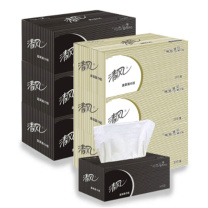 清风 Breeze 盒装抽纸 B338A2 2层200抽  3盒/提 12提/箱