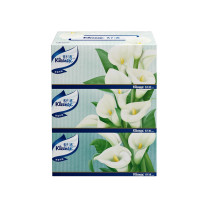 舒洁 Kleenex 盒装面纸 2312 双层 200抽/盒 3盒/提 10提/箱 马蹄莲 仅供华东华北华南