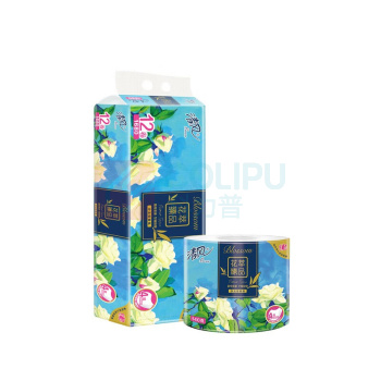 清风 Breeze 卷纸 花萃臻品系列 B21C4HC 138*100mm 4层140克*12卷 