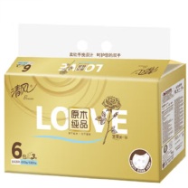 清风 抽纸 BR62SJIP 100抽/包 3层 6包/提