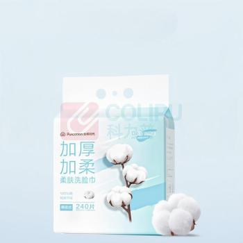 全棉时代 PURCOTTON 柔肤洗脸巾 PPM24700003 200*200mm 240抽/提