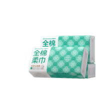 全棉时代 PURCOTTON 经典L码棉柔巾-100片/包 3包/袋