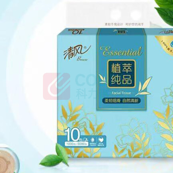 清风 植萃纯品系列抽纸 AR30MYZ 175mm*154mm 4层*90抽*3包/提