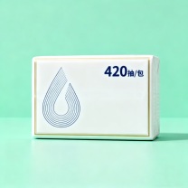 明宇 方巾纸 235x185mm 420抽/包