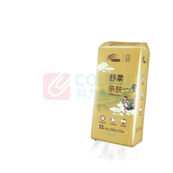 清风 敦煌IP款悬挂式软包抽取式面巾纸 BG28ASJIP 四层 170mm*132mm 280抽/提 6提/箱