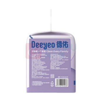 德佑 DEEYEO 乳霜纸 60抽*5包 180mm*130mm