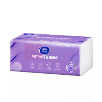 维达 vinda 抽取式面巾纸 VS2298-C 3层x110抽 3包/提