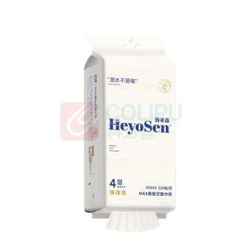 海亚森 HAIYASEN MAX悬挂式抽取面巾纸 M3019 四层 M码 320抽/提