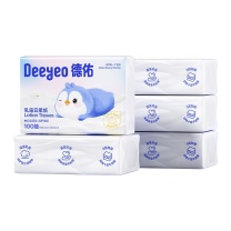 德佑 DEEYEO 乳霜纸/云柔纸 10040177 三层 180mm*130mm 100抽/包 5包/组