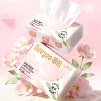 德佑 DEEYEO 乳霜云柔纸面巾 三层 110抽/包 6包/组