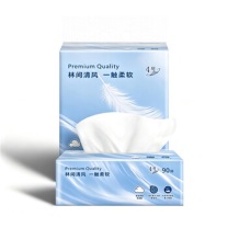 清风 林间亲肤抽取式面巾纸 AR30SNY 190mmx132mm/张(4层) 90抽/包 3包/提