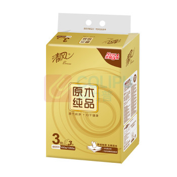 清风 金装软抽 BR36MJ3 3包/提 