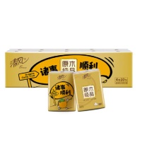 清风 丝柔系列手帕纸 B67AJE/B67AJE1 四层 210mm*210mm 5张/包 10包/条 48条/箱 新老包装交替发货,以实物为准