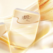清风 丝柔无香手帕纸 4层*5张*10包