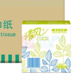清风 餐巾纸 B702A 单层 230*230mm 50张/包 96包/箱 2箱/件
