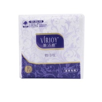 唯洁雅 VIRJOY 餐巾纸 E706A 双层 230mm*230mm 50张/包 72包/箱 新老包装随机发货