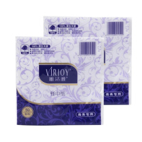 唯洁雅 VIRJOY 餐巾纸 E706A 双层 230mm*230mm 50张/包 72包/箱 新老包装随机发货