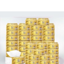 清风 原木150抽金装系列3层抽纸 BR36MJ2 3层*150抽*48包  48包/箱 整箱发出