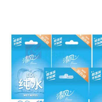 清风 纯水湿巾 BWA10C1/BWA10C3/BWA10C4 单片独立装 10张/包 60包/箱 (新老包装交替发货)