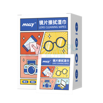 麦里 MAILI melly眼镜湿巾 100片/盒 两盒/组