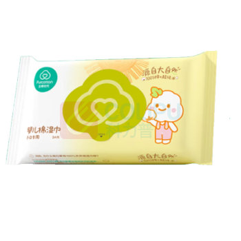 全棉时代 PURCOTTON 清洁湿巾 150*200mm 20片/包 5包/组 手口专用