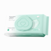 全棉时代 PURCOTTON 全棉纯水湿厕巾 PPC24700004 150mmx190mm 60片/包
