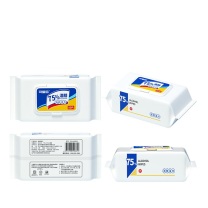 可爱多 75度酒精湿巾 3ZDS-WG8029 150mm*180mm 80抽/包 3包/件