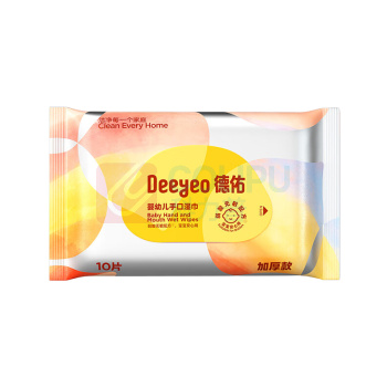 德佑 DEEYEO 婴幼儿手口湿巾 150*180mm 10片/包 20包/组