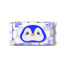德佑 DEEYEO 企鹅纯水湿厕纸 40片/包