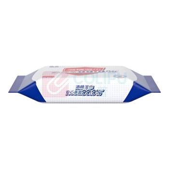 洁云 Hygienix 卫生湿巾(含75%酒精) H182019 170*200mm 20片/包 30包/箱 仅限华东华北华南供货