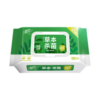 清风 湿巾 御本草杀菌 80片*12包 (整箱销售)