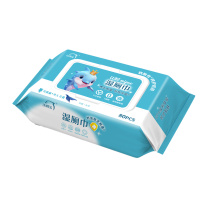 洗得宝 湿厕巾纸 XDB-SCJ3493 80片 (蓝白)
