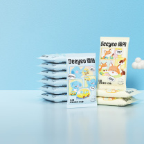德佑 DEEYEO 便携装卫生湿巾 150mm*180mm 10片/包 10包/组