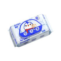 德佑 DEEYEO 企鹅纯水湿厕纸 145mm*205mm 70片/包 4包/组