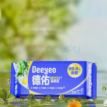 德佑 DEEYEO 三重植萃湿厕纸 7片*8包/提