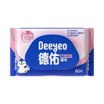 德佑 DEEYEO 婴幼儿手口湿巾 185mm*140mm 80片/包