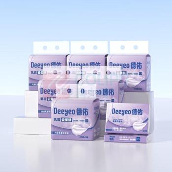 德佑 DEEYEO 乳霜纸 60抽 5包*6提(箱装)